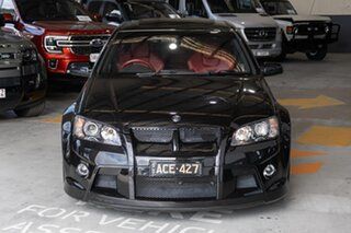 2008 Holden Special Vehicles W427 E Series MY09 Black 6 Speed Manual Sedan