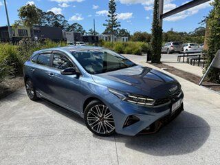 2021 Kia Cerato BD MY21 GT DCT Blue 7 Speed Sports Automatic Dual Clutch Hatchback.