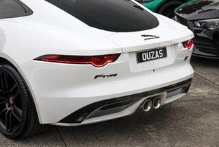2019 Jaguar F-TYPE X152 20MY Chequered Flag White 8 Speed Sports Automatic Coupe