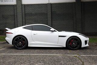 2019 Jaguar F-TYPE X152 20MY Chequered Flag White 8 Speed Sports Automatic Coupe.