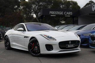 2019 Jaguar F-TYPE X152 20MY Chequered Flag White 8 Speed Sports Automatic Coupe.