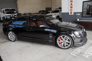 2008 Holden Special Vehicles W427 E Series MY09 Black 6 Speed Manual Sedan