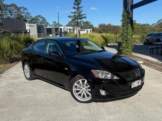 2006 Lexus IS GSE20R IS250 Sports Luxury Black 6 Speed Sports Automatic Sedan.