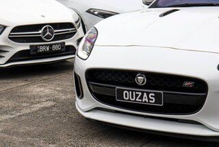 2019 Jaguar F-TYPE X152 20MY Chequered Flag White 8 Speed Sports Automatic Coupe
