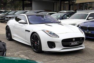 2019 Jaguar F-TYPE X152 20MY Chequered Flag White 8 Speed Sports Automatic Coupe