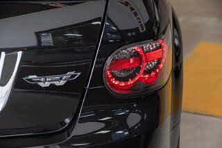 2008 Holden Special Vehicles W427 E Series MY09 Black 6 Speed Manual Sedan