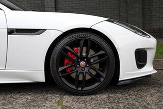 2019 Jaguar F-TYPE X152 20MY Chequered Flag White 8 Speed Sports Automatic Coupe