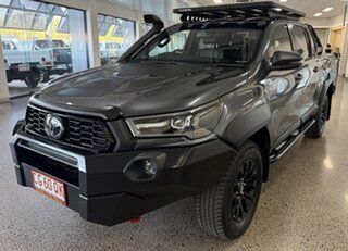 2022 Toyota Hilux GUN126R Rugged X Double Cab Grey 6 Speed Sports Automatic Utility
