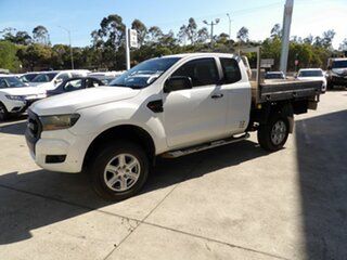 2015 Ford Ranger PX MkII XL Hi-Rider White 6 Speed Sports Automatic Cab Chassis.