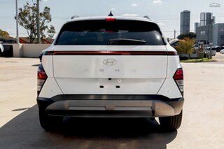 2026 Hyundai Kona SX2.V3 MY27 Hybrid D-CT 2WD Elite Atlas White 6 Speed Sports Automatic Dual Clutch.