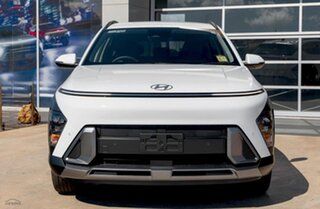 2026 Hyundai Kona SX2.V3 MY27 Hybrid D-CT 2WD Elite Atlas White 6 Speed Sports Automatic Dual Clutch.