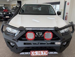 2023 Toyota Hilux GUN136R SR Double Cab 4x2 Hi-Rider White 6 Speed Sports Automatic Utility