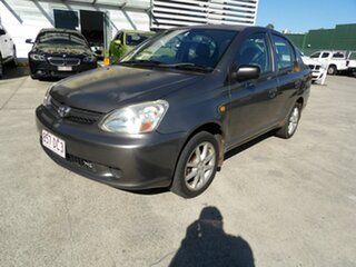 2004 Toyota Echo NCP12R MY03 Grey 5 Speed Manual Sedan