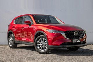 2022 Mazda CX-5 KF4WLA Touring SKYACTIV-Drive i-ACTIV AWD Red 6 Speed Sports Automatic Wagon.