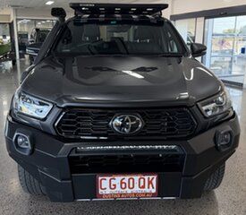 2022 Toyota Hilux GUN126R Rugged X Double Cab Grey 6 Speed Sports Automatic Utility