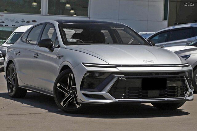 New Hyundai Sonata DN8.V4 MY26 N Line DCT Aspley, 2026 Hyundai Sonata DN8.V4 MY26 N Line DCT Silver 8 Speed Sports Automatic Dual Clutch Sedan