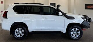 2022 Toyota Landcruiser Prado GDJ150R GXL White 6 Speed Sports Automatic Wagon.