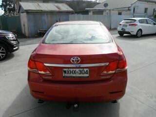 2006 Toyota Aurion GSV40R Prodigy Red 6 Speed Auto Sequential Sedan