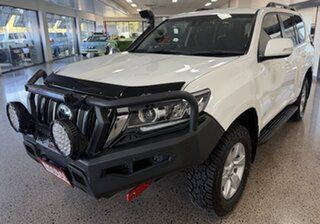 2022 Toyota Landcruiser Prado GDJ150R GXL White 6 Speed Sports Automatic Wagon