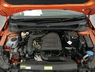 2020 Volkswagen Polo AW MY21 85TSI DSG Comfortline Orange 7 Speed Sports Automatic Dual Clutch