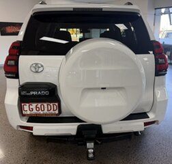 2022 Toyota Landcruiser Prado GDJ150R GXL White 6 Speed Sports Automatic Wagon