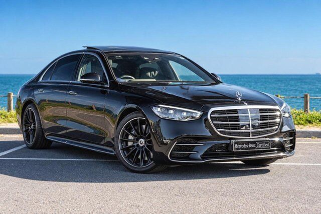 Used Mercedes-Benz S-Class V223 805+055MY S580 L 9G-Tronic 4MATIC Wishart, 2025 Mercedes-Benz S-Class V223 805+055MY S580 L 9G-Tronic 4MATIC Black 9 Speed Sports Automatic
