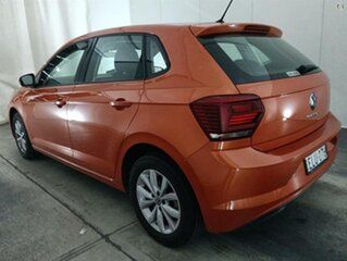 2020 Volkswagen Polo AW MY21 85TSI DSG Comfortline Orange 7 Speed Sports Automatic Dual Clutch.