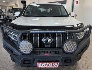 2022 Toyota Landcruiser Prado GDJ150R GXL White 6 Speed Sports Automatic Wagon