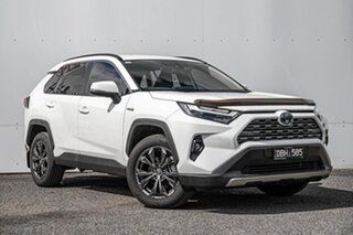 2024 Toyota RAV4 Axah54R GXL eFour White 6 Speed Constant Variable Wagon Hybrid.