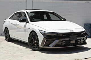 2026 Hyundai i30 CN7.V4 MY26 N Line D-CT Premium Atlas White 7 Speed Sports Automatic Dual Clutch.