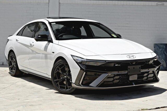 New Hyundai i30 CN7.V4 MY26 N Line D-CT Premium Aspley, 2026 Hyundai i30 CN7.V4 MY26 N Line D-CT Premium Atlas White 7 Speed Sports Automatic Dual Clutch