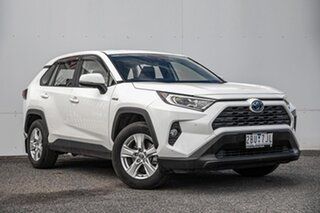 2020 Toyota RAV4 Axah54R GX eFour White 6 Speed Constant Variable Wagon Hybrid.