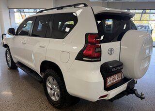 2022 Toyota Landcruiser Prado GDJ150R GXL White 6 Speed Sports Automatic Wagon