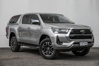 2022 Toyota Hilux GUN126R SR5 Double Cab Silver 6 Speed Sports Automatic Utility.