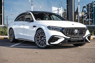 2025 Mercedes-Benz E-Class W214 805+055MY E53 AMG SPEEDSHIFT TCT 4MATIC+ White 9 Speed.