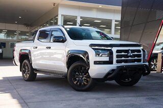 2026 Mitsubishi Triton MV MY26 GSR Pick-up Double Cab 4x4 White Diamond 6 Speed Sports Automatic.