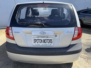 2010 Hyundai Getz TB MY09 S Silver 4 Speed Automatic Hatchback