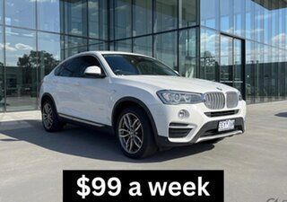 2016 BMW X4 F26 xDrive20i Coupe Steptronic White 8 Speed Automatic Wagon.