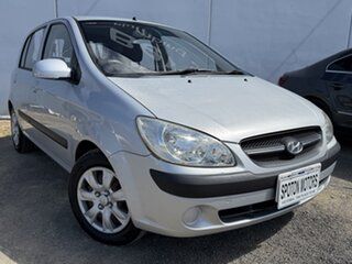2010 Hyundai Getz TB MY09 S Silver 4 Speed Automatic Hatchback.