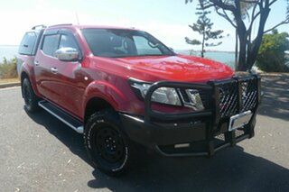 2015 Nissan Navara D23 ST Red 7 Speed Sports Automatic Utility.