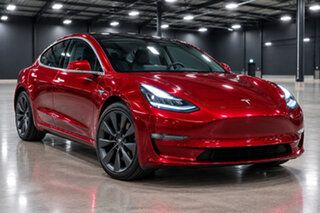 2022 Tesla Model 3 MY22 Rear-Wheel Drive Soul Red 1 Speed Automatic Sedan.