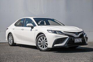 2022 Toyota Camry Axvh70R Ascent Sport White 6 Speed Constant Variable Sedan Hybrid.