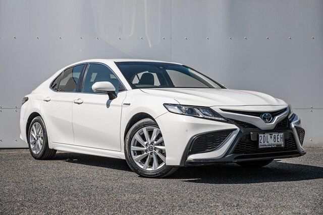 Used Toyota Camry Axvh70R Ascent Sport Keysborough, 2022 Toyota Camry Axvh70R Ascent Sport White 6 Speed Constant Variable Sedan Hybrid