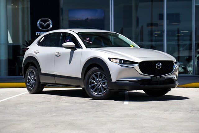 New Mazda CX-30 DM2W7A G20 SKYACTIV-Drive Pure Kirrawee, 2026 Mazda CX-30 DM2W7A G20 SKYACTIV-Drive Pure Platinum Quartz 6 Speed Sports Automatic Wagon