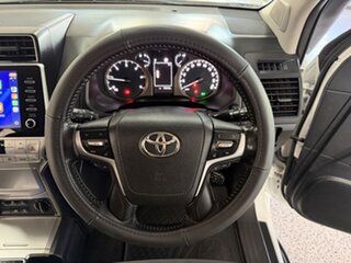 2022 Toyota Landcruiser Prado GDJ150R GXL White 6 Speed Sports Automatic Wagon