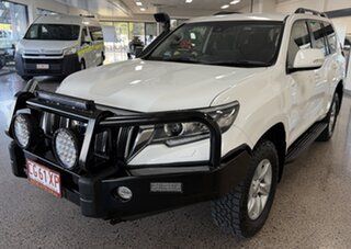 2022 Toyota Landcruiser Prado GDJ150R GXL White 6 Speed Sports Automatic Wagon