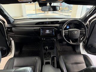 2019 Toyota Hilux GUN126R Rugged X Double Cab White 6 Speed Sports Automatic Utility