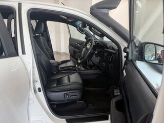 2019 Toyota Hilux GUN126R Rugged X Double Cab White 6 Speed Sports Automatic Utility