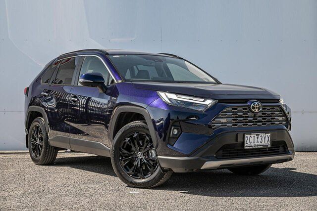 Used Toyota RAV4 Axah52R Cruiser 2WD Keysborough, 2025 Toyota RAV4 Axah52R Cruiser 2WD Blue 6 Speed Constant Variable Wagon Hybrid