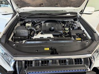 2022 Toyota Landcruiser Prado GDJ150R GXL White 6 Speed Sports Automatic Wagon